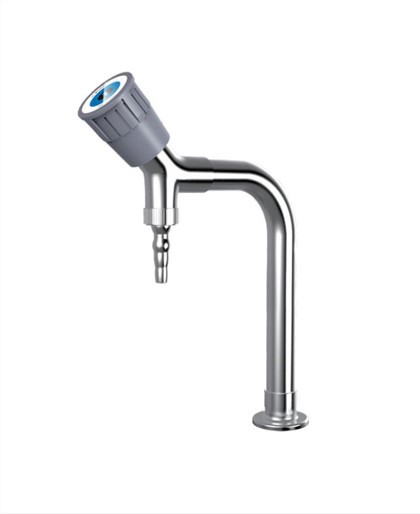 Grifo de acero inoxidable Tapón de laboratorio de acero inoxidable
